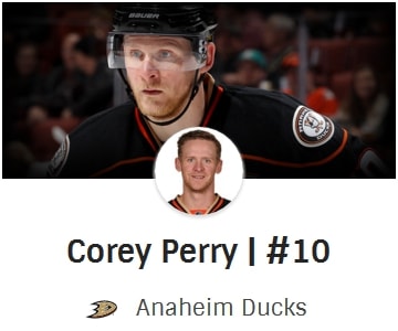 Corey Perry jerseys